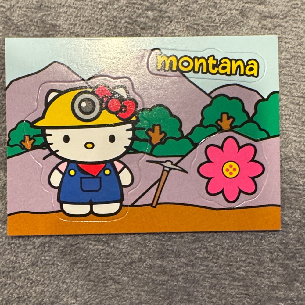 Hello Kitty Montana Collectable Card